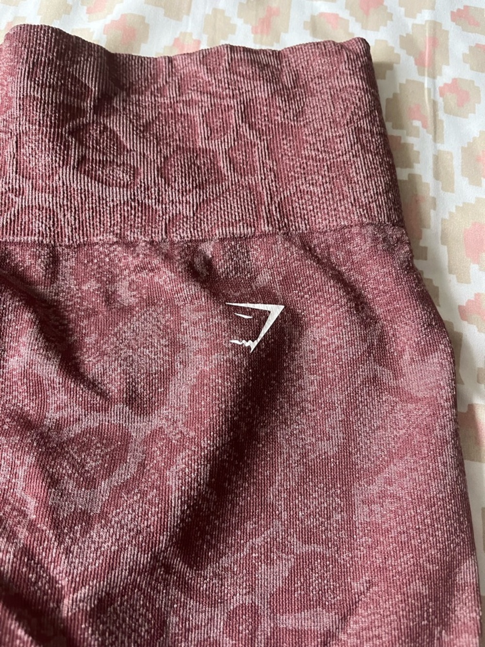 Gymshark Seamless Leggings in Mauve Rose